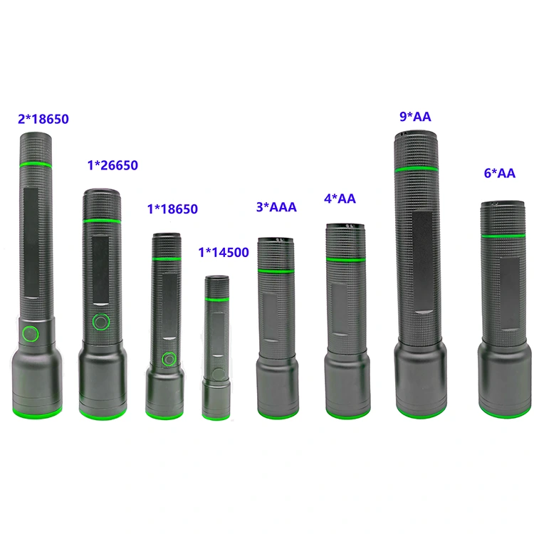 1500 Lumen genopladelig lommelygte