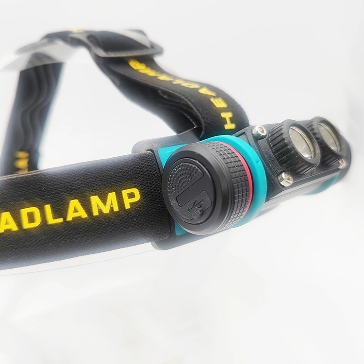 Rechargeable Headlamp Adjustable Headband 
